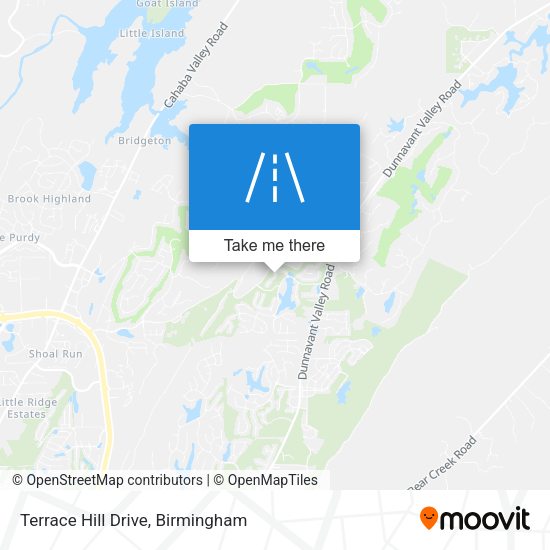 Terrace Hill Drive map