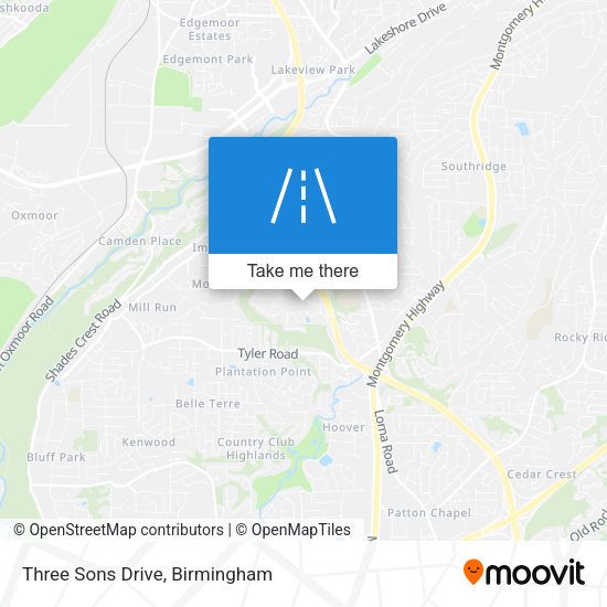 Mapa de Three Sons Drive