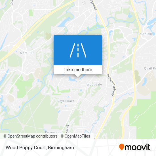 Mapa de Wood Poppy Court