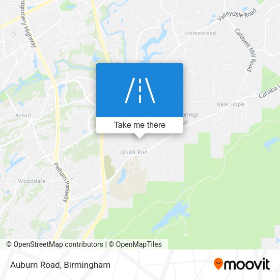 Mapa de Auburn Road