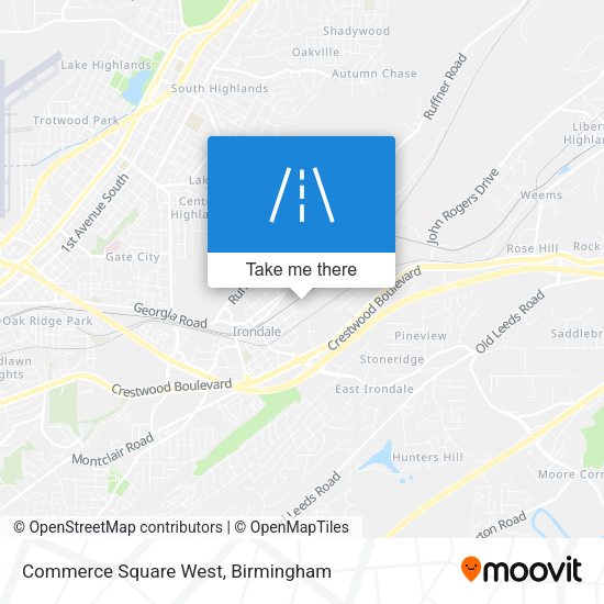 Commerce Square West map
