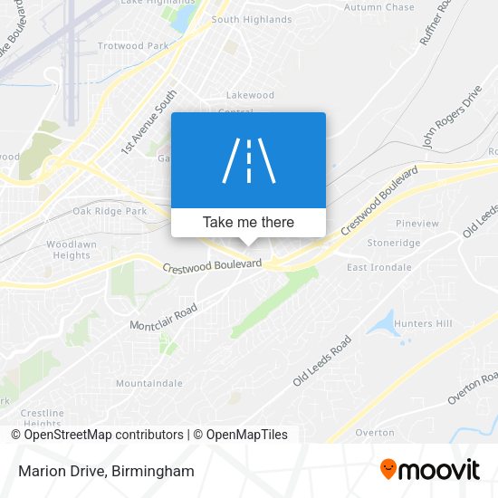 Mapa de Marion Drive