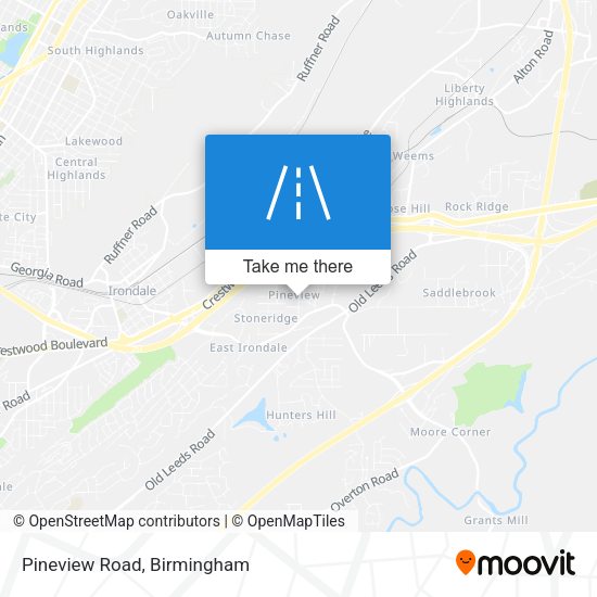 Mapa de Pineview Road