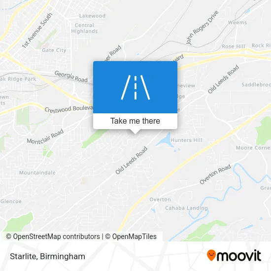 Starlite map