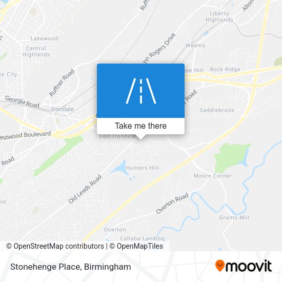 Stonehenge Place map