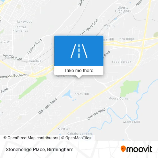 Stonehenge Place map