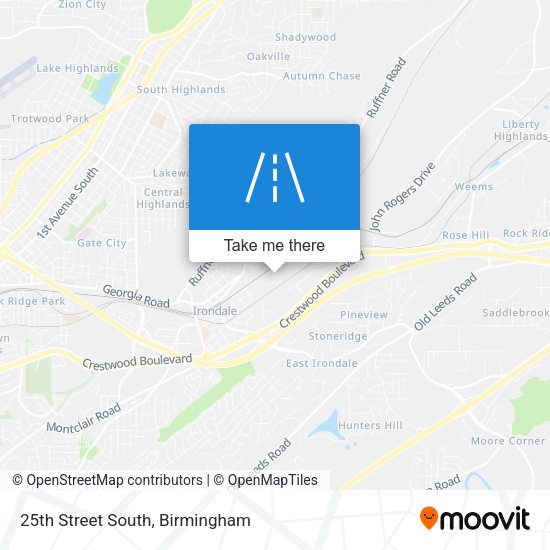Mapa de 25th Street South