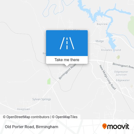 Mapa de Old Porter Road