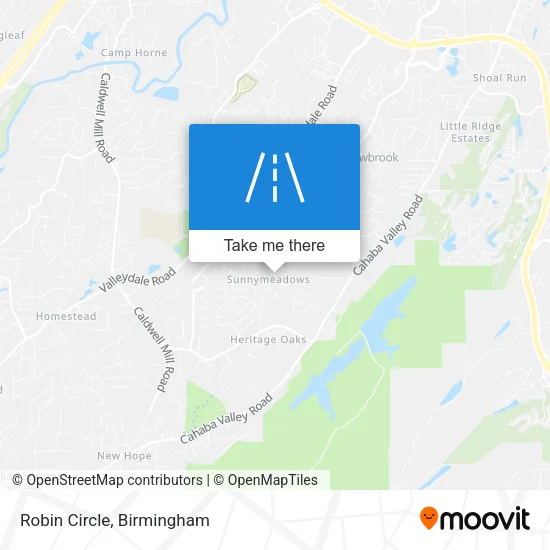 Robin Circle map