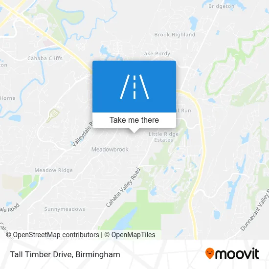 Tall Timber Drive map