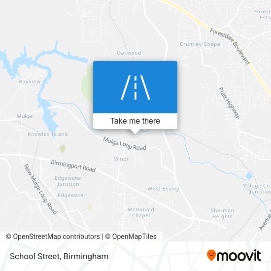 Mapa de School Street
