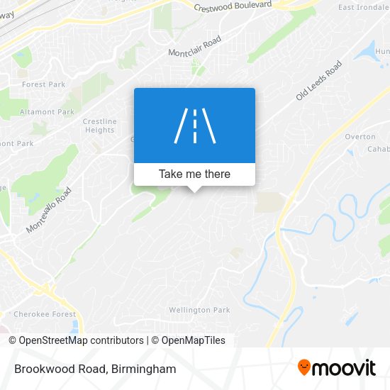 Mapa de Brookwood Road