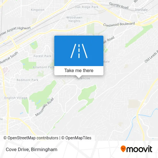 Mapa de Cove Drive
