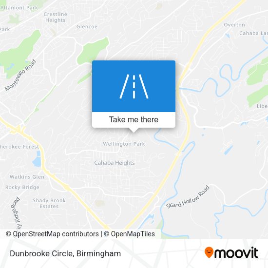 Mapa de Dunbrooke Circle