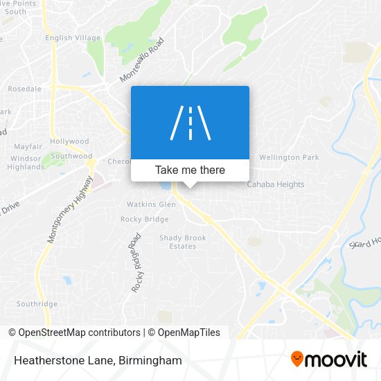 Heatherstone Lane map