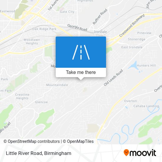 Mapa de Little River Road