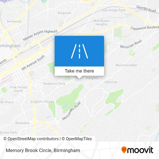 Memory Brook Circle map