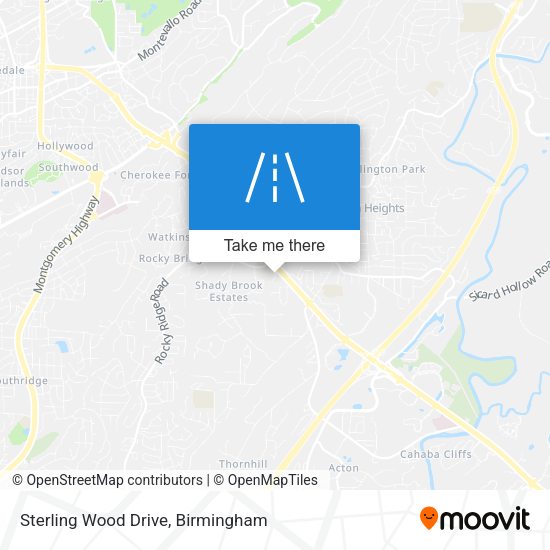 Mapa de Sterling Wood Drive