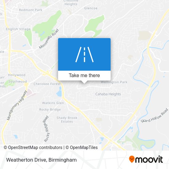 Mapa de Weatherton Drive
