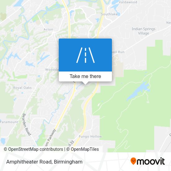 Amphitheater Road map