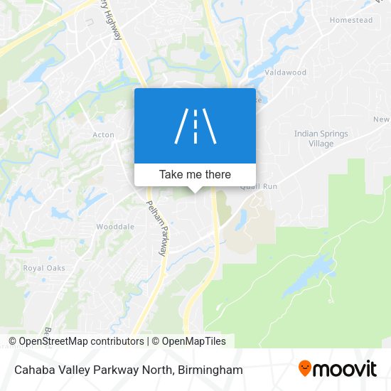 Mapa de Cahaba Valley Parkway North