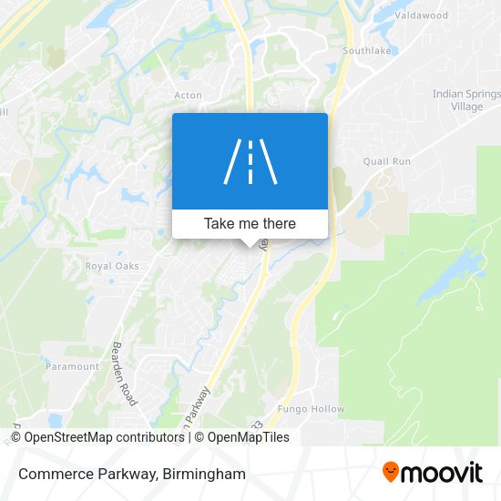 Commerce Parkway map