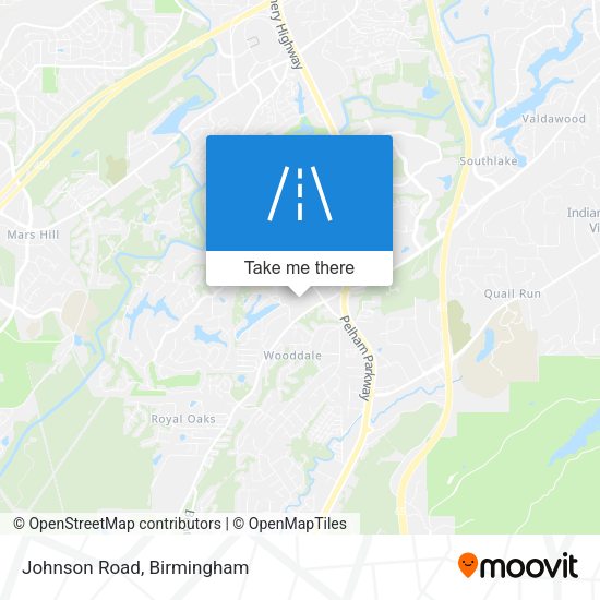 Mapa de Johnson Road