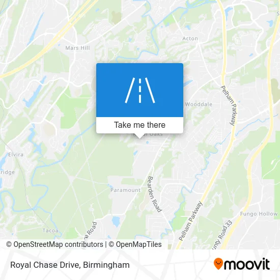 Royal Chase Drive map