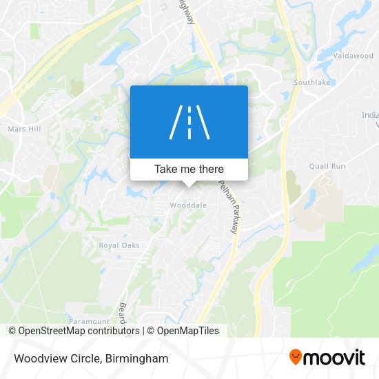 Woodview Circle map