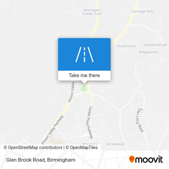 Mapa de Glen Brook Road