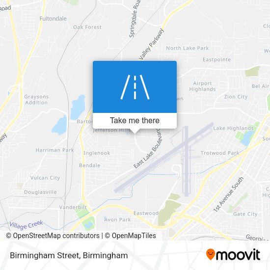 Birmingham Street map