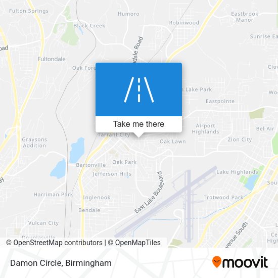 Damon Circle map