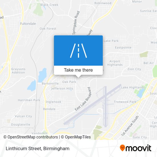 Linthicum Street map