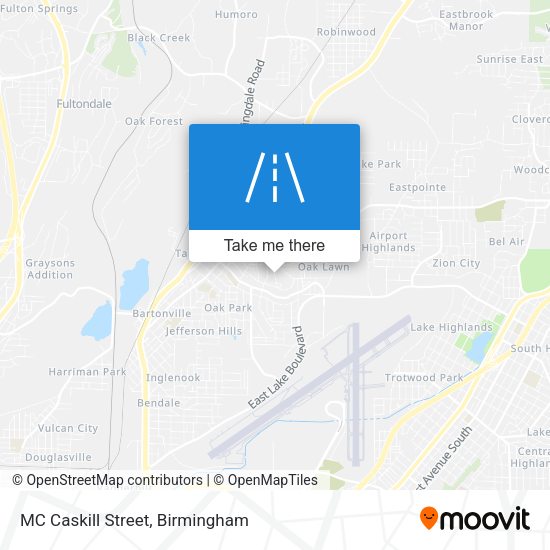 Mapa de MC Caskill Street