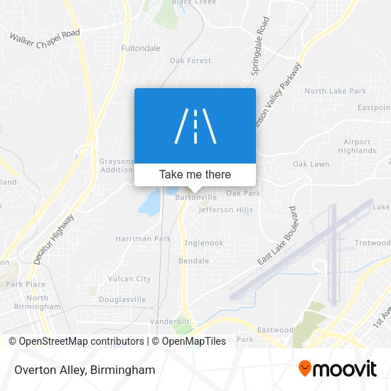 Mapa de Overton Alley
