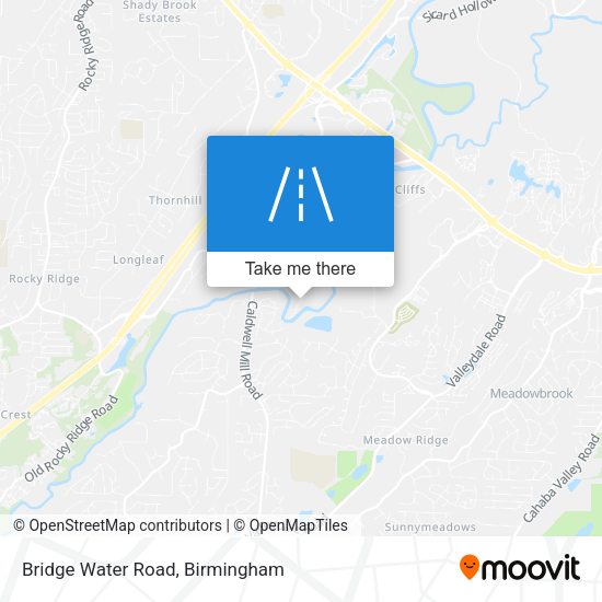 Bridge Water Road map