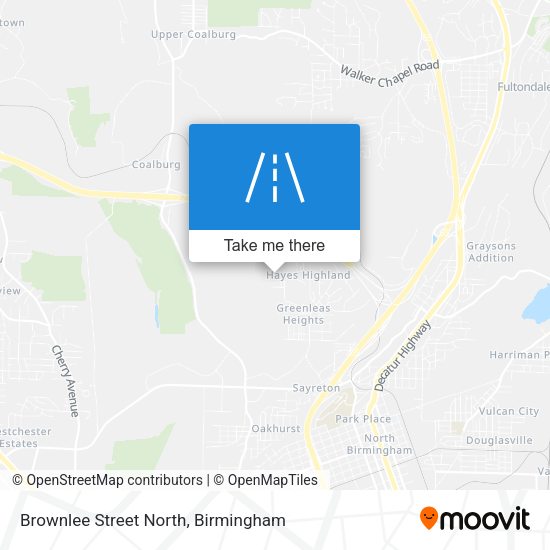 Brownlee Street North map