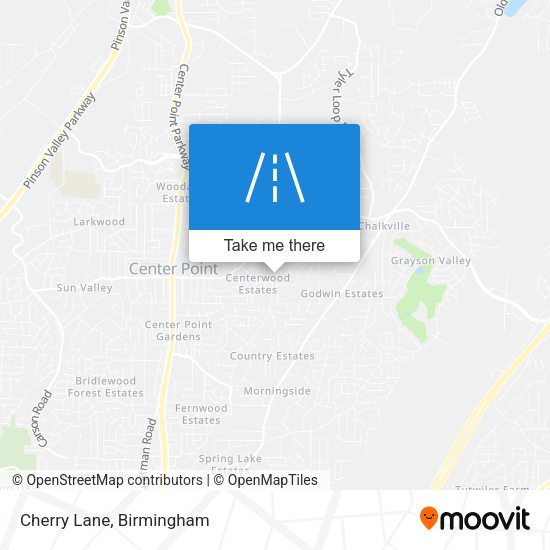 Mapa de Cherry Lane