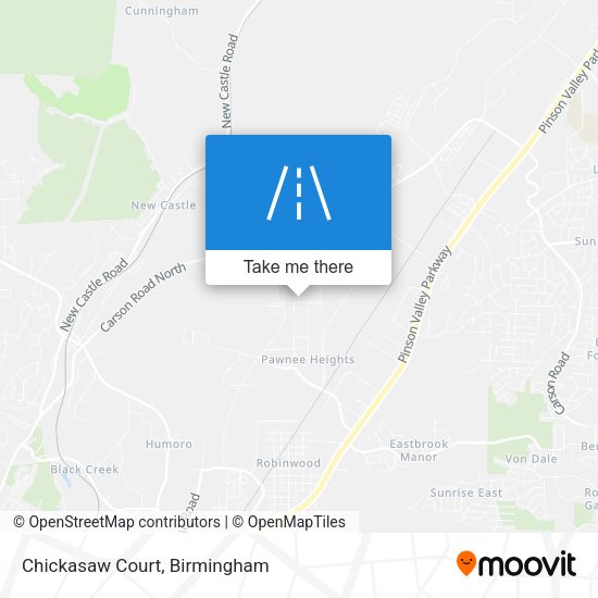 Mapa de Chickasaw Court