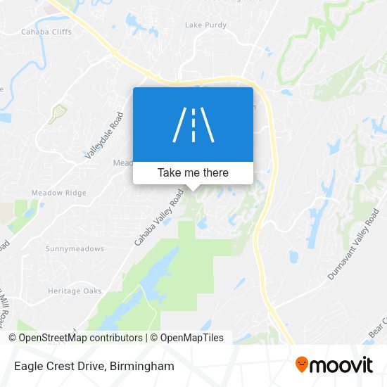 Eagle Crest Drive map