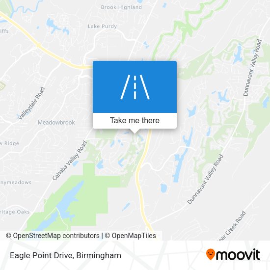 Mapa de Eagle Point Drive