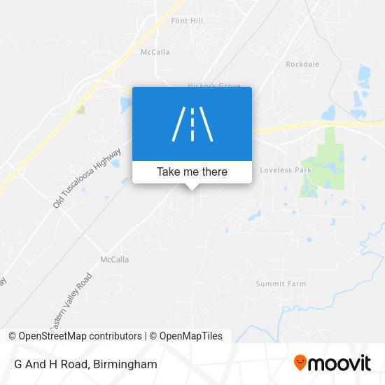 Mapa de G And H Road