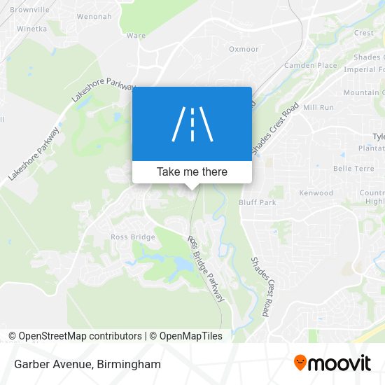 Mapa de Garber Avenue