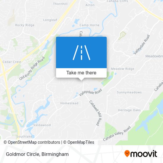 Mapa de Goldmor Circle