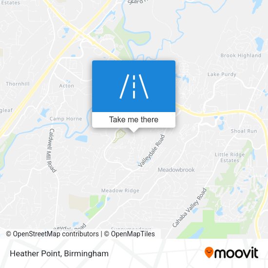 Mapa de Heather Point