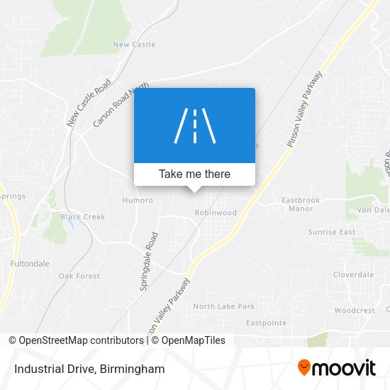 Industrial Drive map