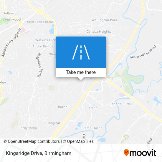Kingsridge Drive map