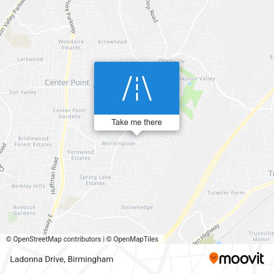 Mapa de Ladonna Drive