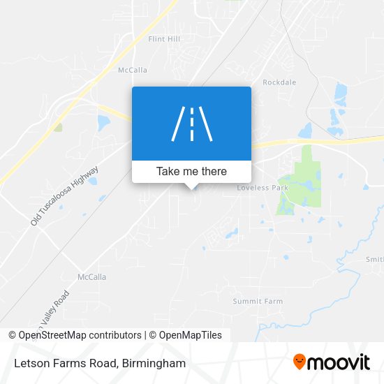 Mapa de Letson Farms Road