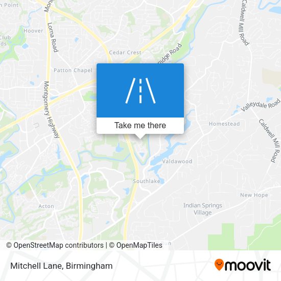 Mapa de Mitchell Lane